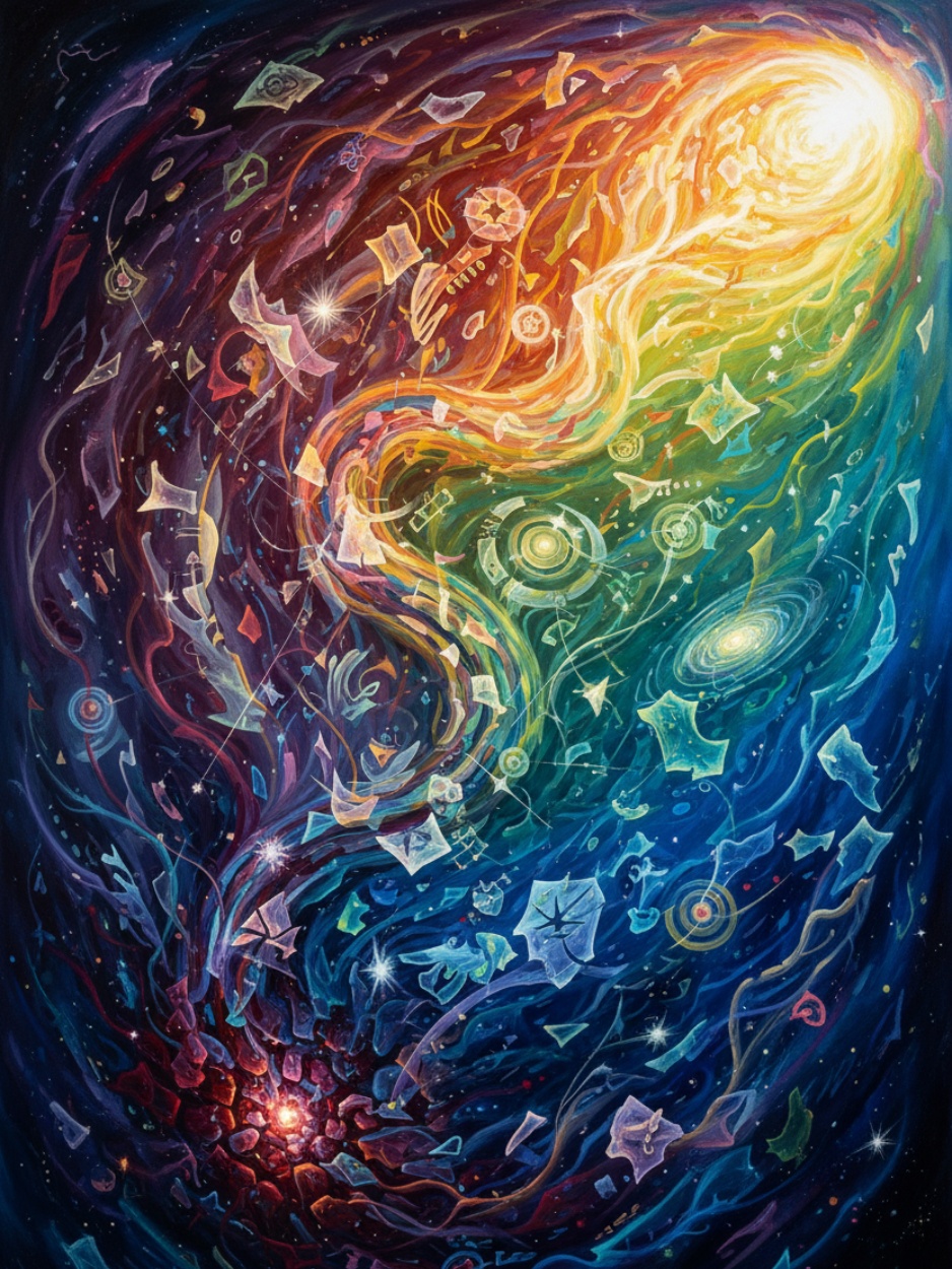 Soulprint painting: Becoming Whole